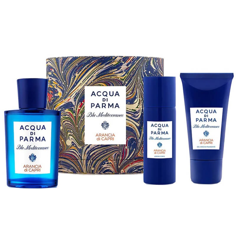 Acqua di Parma Blu Mediterraneo Arancia di Capri 3pc Set 75ml EDT (Unisex)
