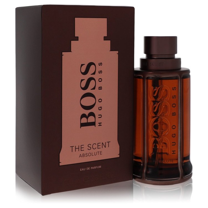 Boss The Scent Absolute by Hugo Boss Eau De Parfum Spray 3.3 oz for Men – Premium Designer Fragrance