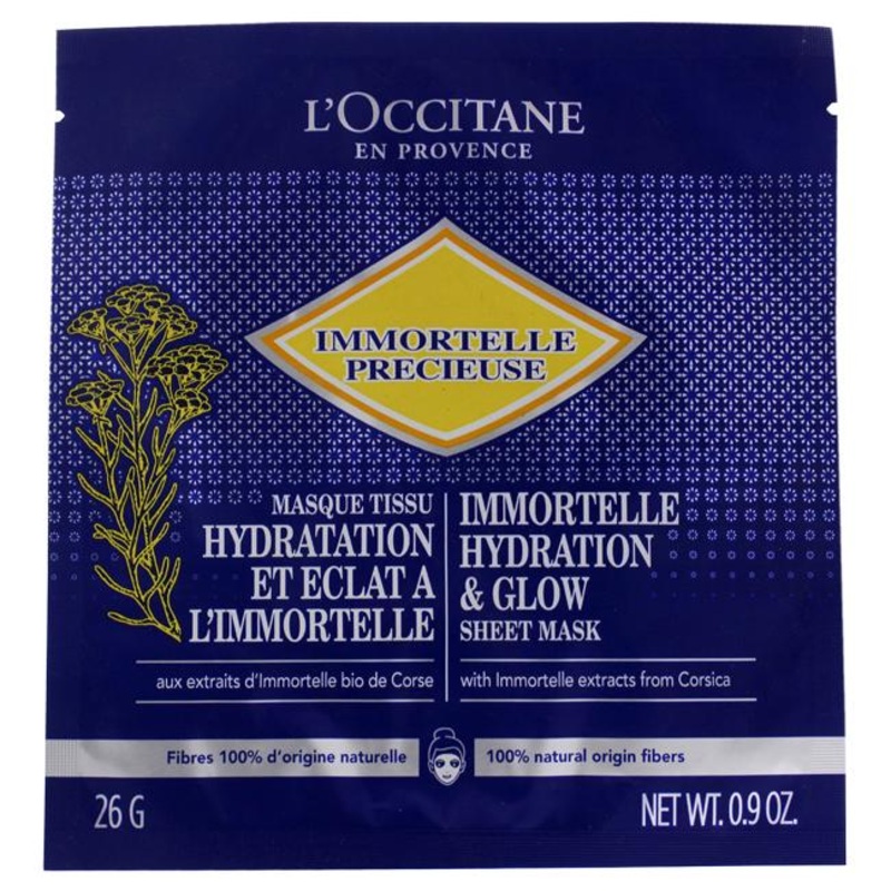 Immortelle Hydrating And Glow Sheet Mask 1 Pc