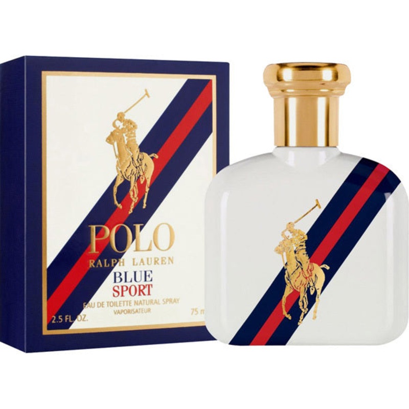 Polo Blue Sport by Ralph Lauren 2.5 Oz. Eau De Toilette For Men