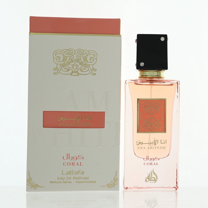 Ana Abiyedh Coral By Lattafa 2.04 Oz Eau De Parfum Spray For Men In Box