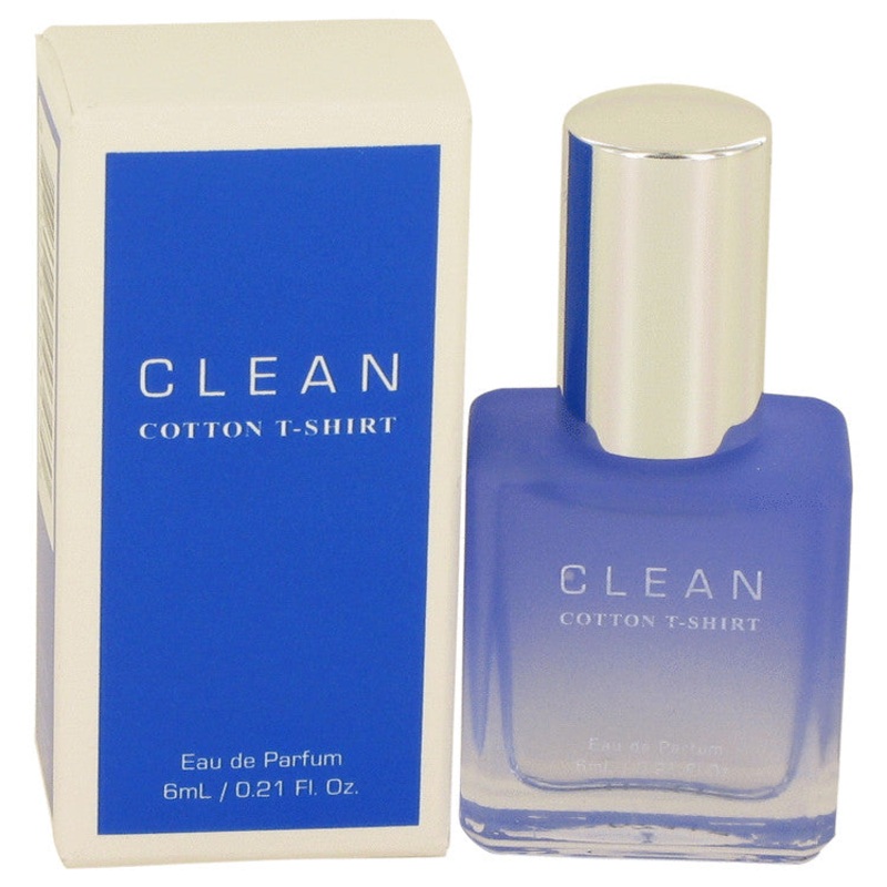 Clean Cotton T-Shirt by Clean For Women Mini EDP 0.21 oz