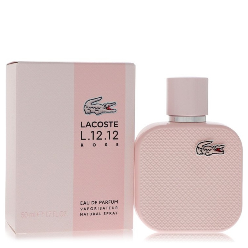 Lacoste Eau De Lacoste L.12.12 Rose by Lacoste Eau De Parfum Spray 1.7 oz for Women – Premium Designer Fragrance