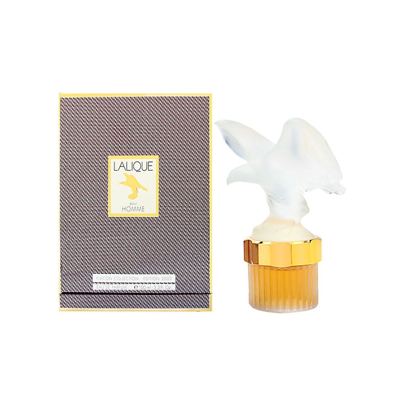 Lalique Eagle Mascot Parfum Flacon Collection 2003 Edition 3.3 oz Eau de Parfum Flacon