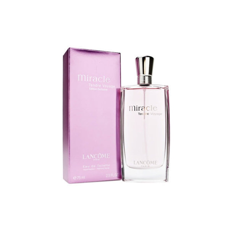 Miracle Tendre Voyage by Lancome 2.5 Oz. Eau De Toilette For Women