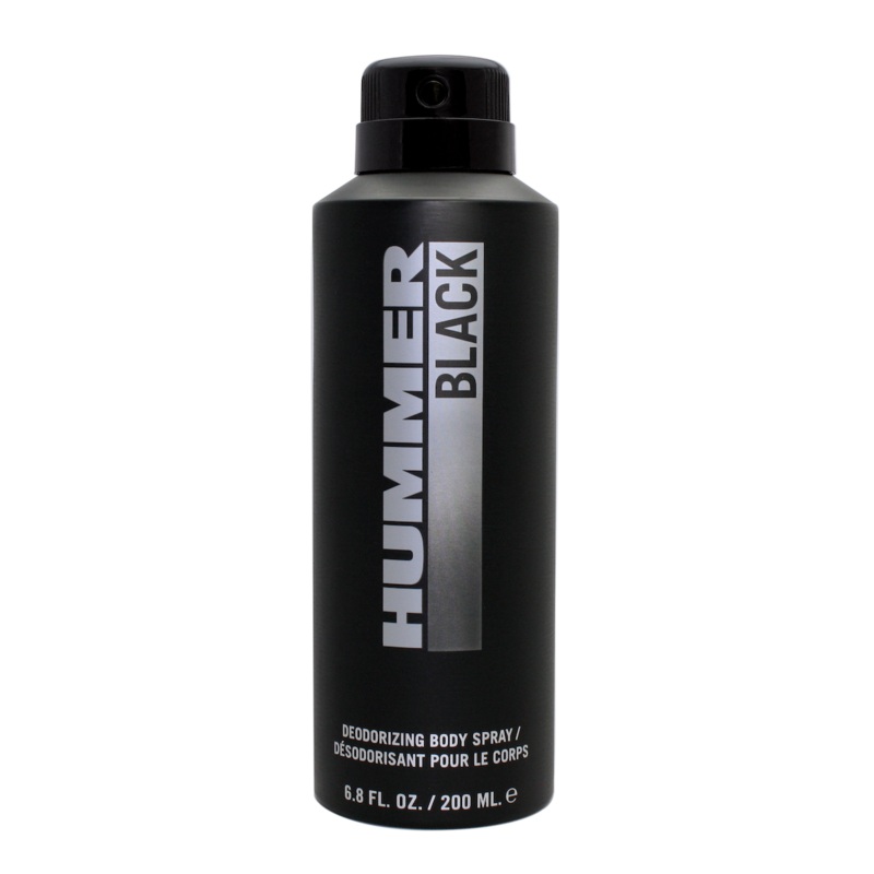 Hummer Black Deodorizing Body Spray 200ML (M)