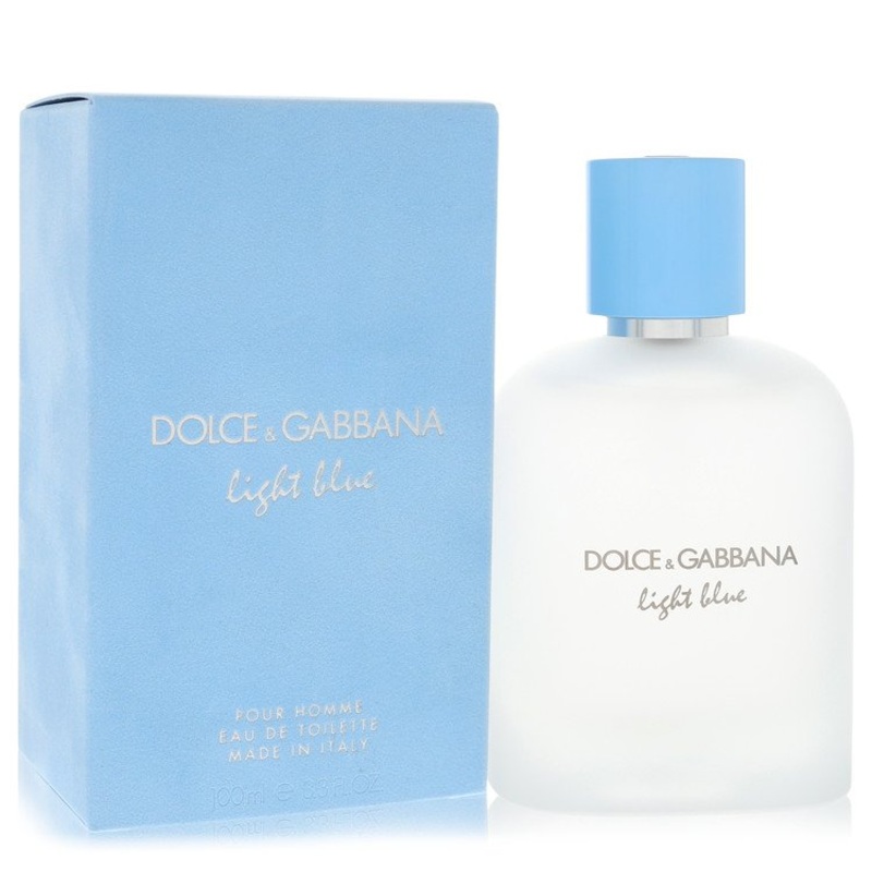 Light Blue by Dolce & Gabbana Eau De Toilette Spray 3.3 oz for Men – Premium Designer Fragrance