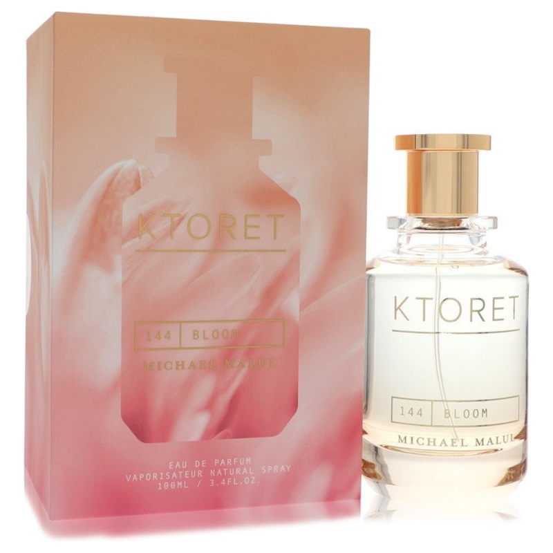 Ktoret 144 Bloom by Michael Malul For Women Eau De Parfum Spray 3.4 oz