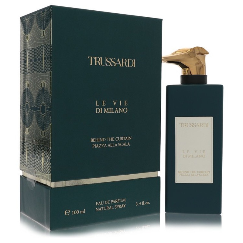 Behind The Curtain Plazza Alla Scala by Trussardi Eau De Parfum Spray (Unisex) 3.4 oz for Men – Premium Designer Fragrance