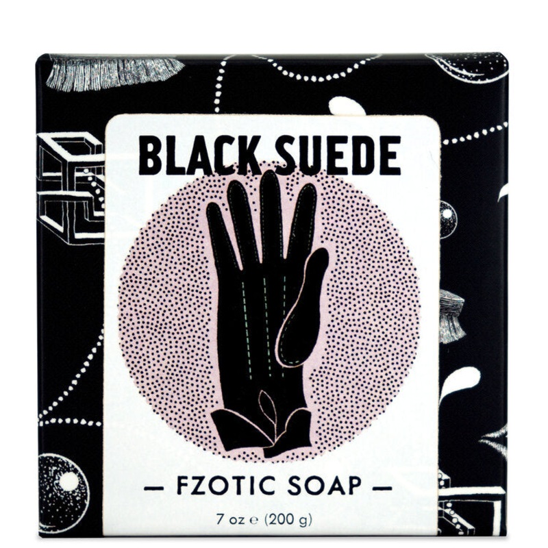 Black Suede Soap