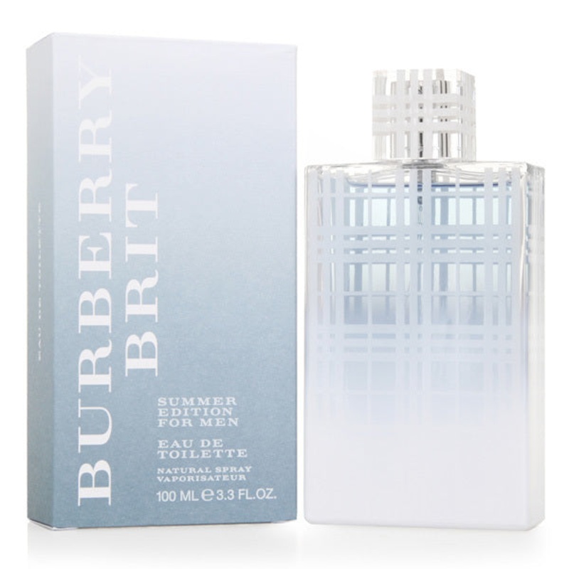 Brit Summer by Burberry 3.3 Oz. Eau De Toilette For Men