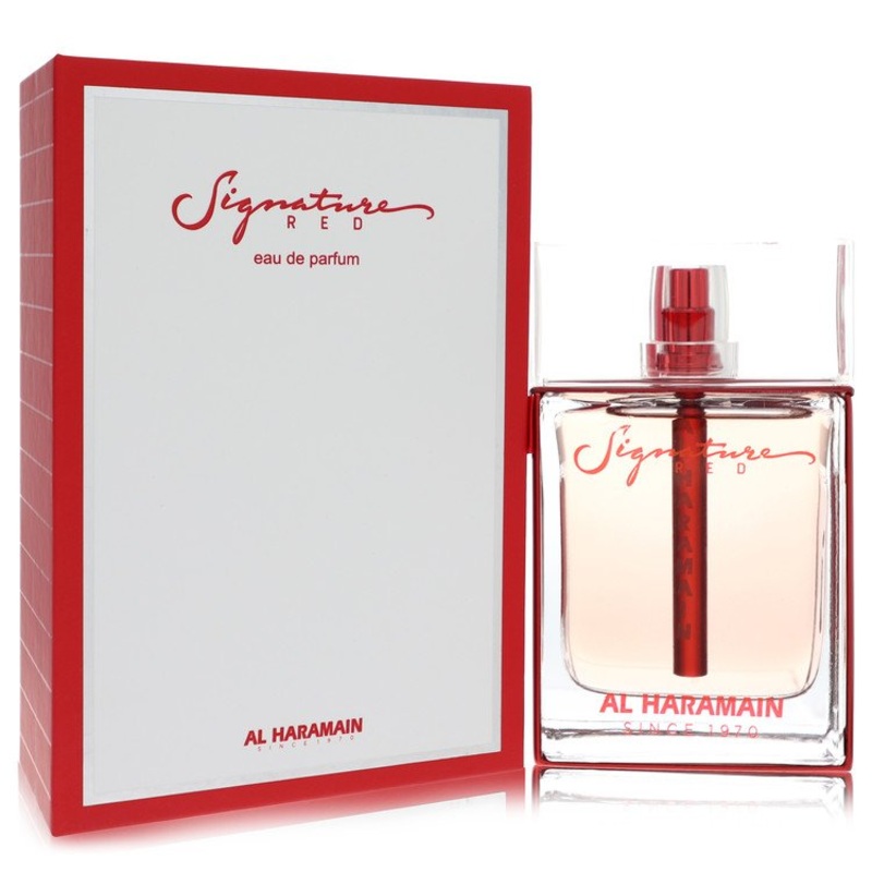 Al Haramain Signature Red by Al Haramain Eau De Parfum Spray 3.4 oz for Women – Premium Designer Fragrance