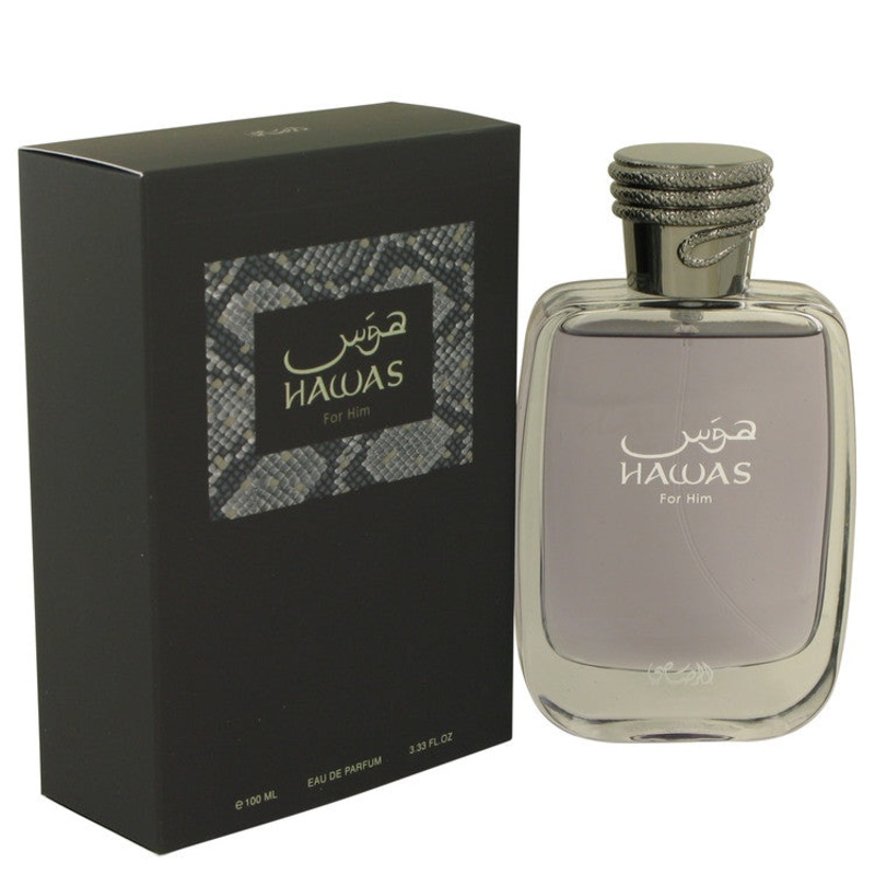Hawas by Rasasi For Men Eau De Parfum Spray 3.33 oz