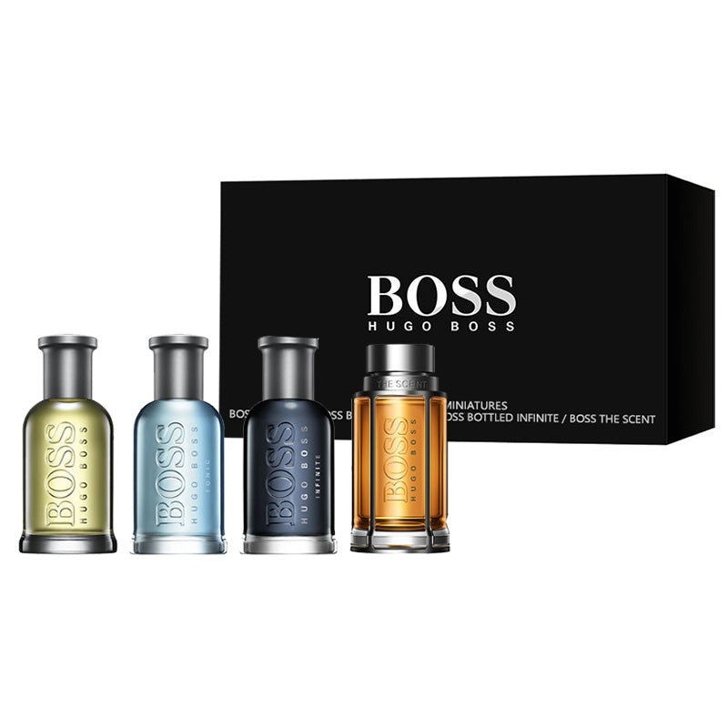 Hugo Boss Boss Collectible Miniatures 4pc Set 45ml EDT (M)