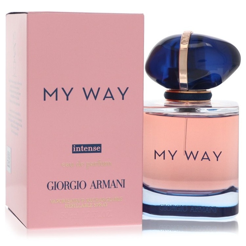 My Way Intense By Giorgio Armani 1.7 Oz Eau De Parfum Refillable Spray For Women In Box