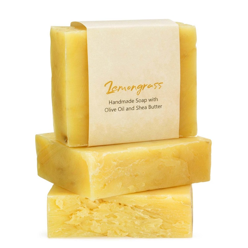 Natural Bar Soap 3 Pack – Lemongrass