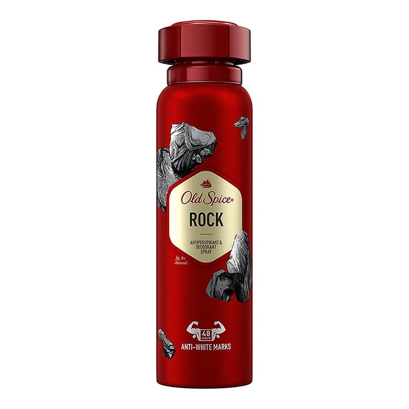 Old Spice Rock Antiperspirant & Deodorant Spray 150ml (M) SP