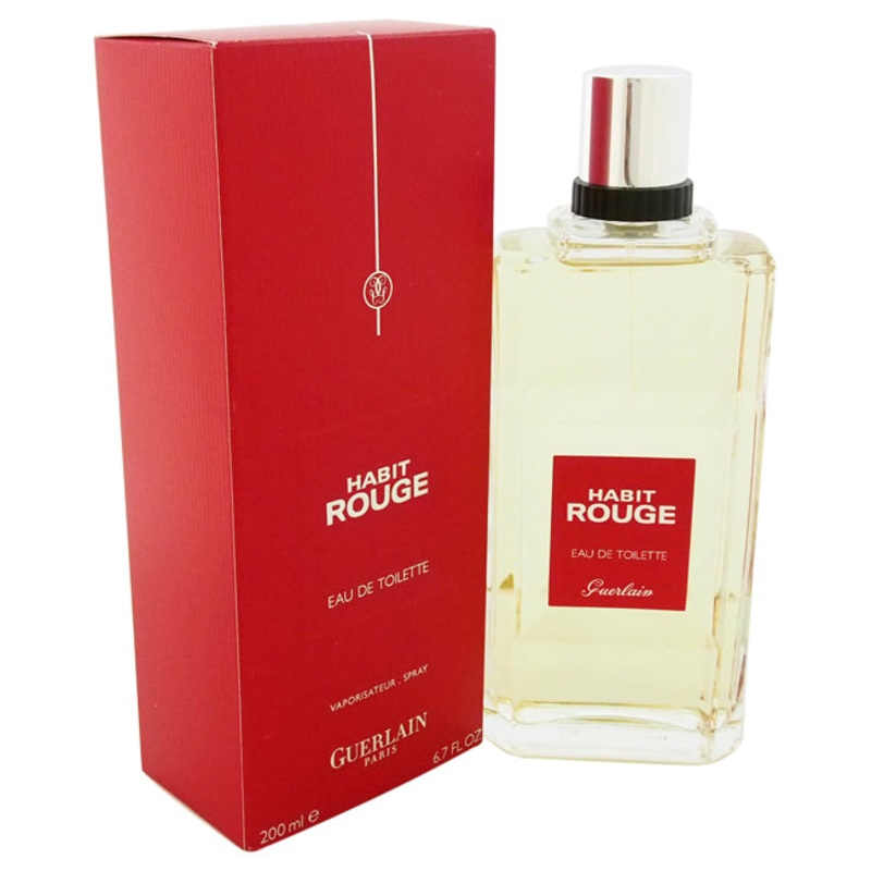 Habit Rouge Eau De Toilette 6.7 oz.