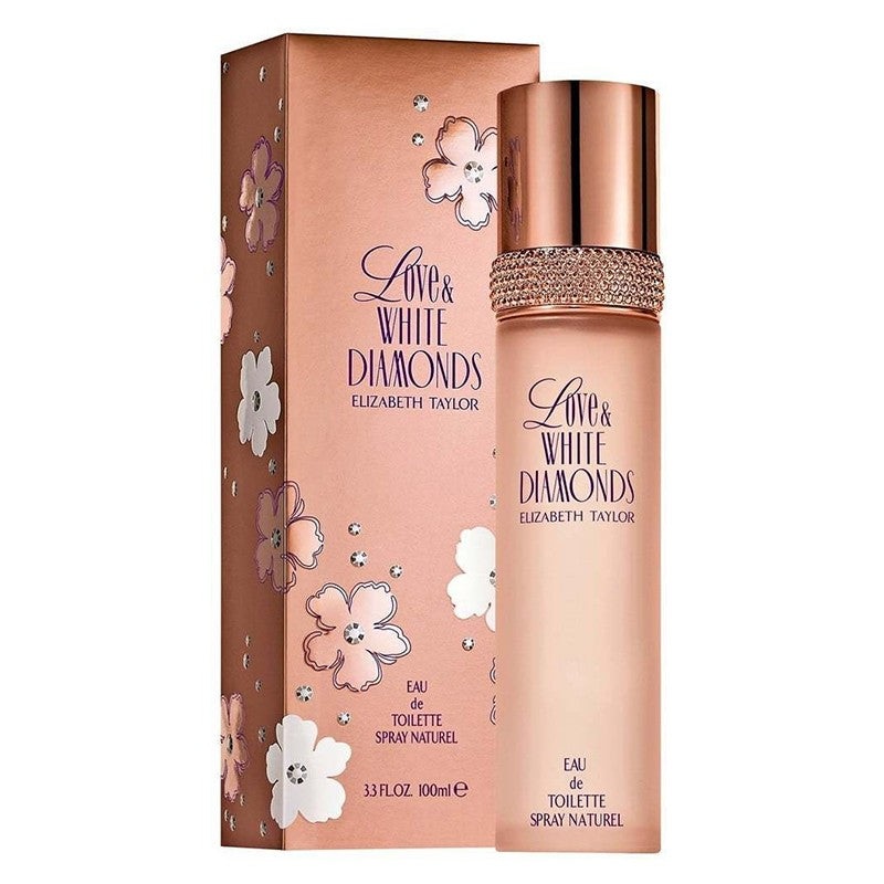 Elizabeth Taylor Love & White Diamonds 100ml EDT (L) SP