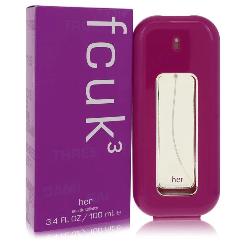 Fcuk 3 by French Connection 3.4 oz Eau De Toilette Spray for Women Default Title