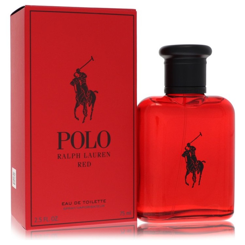 Polo Red By Ralph Lauren Cologne 2.5 Oz Edt Spray For Men – Box