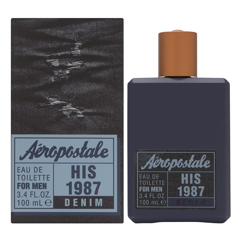Aeropostale His 1987 Denim by Aeropostale 3.4 oz Eau de Toilette Spray