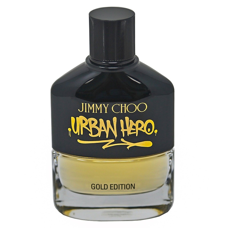 Jimmy Choo Urban Hero Gold Edition Eau de Parfum for Men 5ml Atomizer Black
