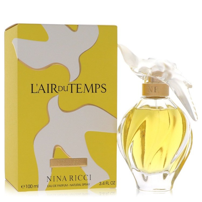L’Air Du Temps by Nina Ricci Eau De Parfum Spray 3.3 oz for Women – Premium Designer Fragrance