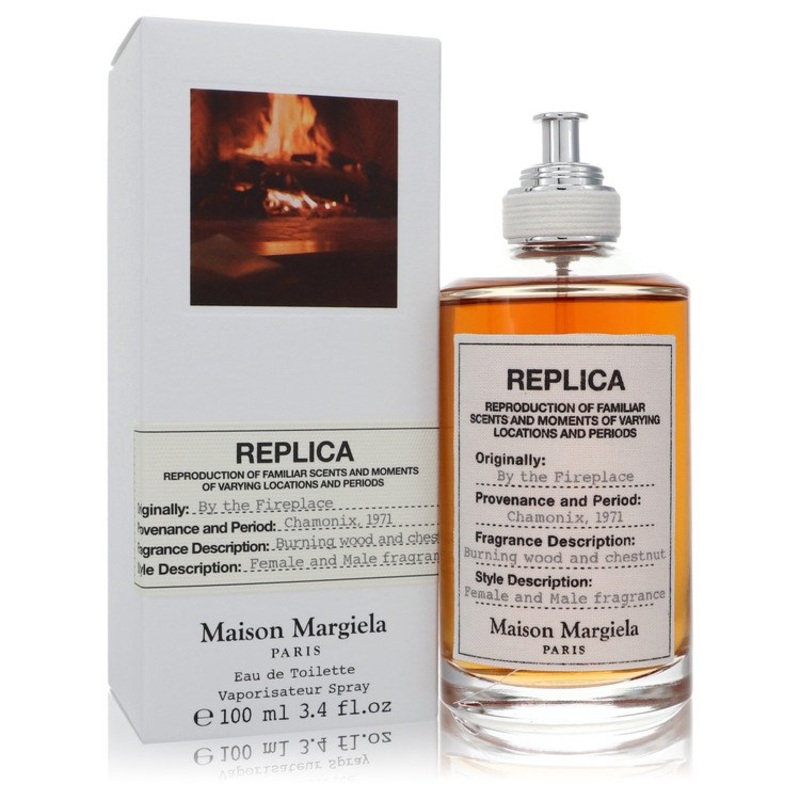 Replica By The Fireplace by Maison Margiela For Women Eau De Toilette Spray (Unisex) 3.4 oz
