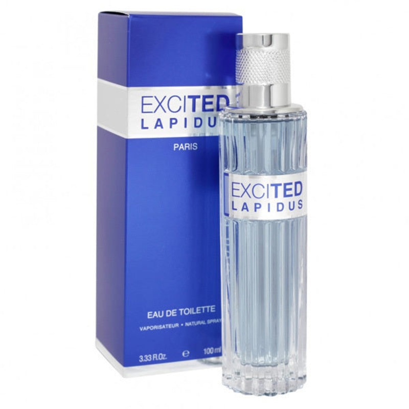 Excited Pour Homme by Ted Lapidus 3.3 Oz. Eau De Toilette For Men