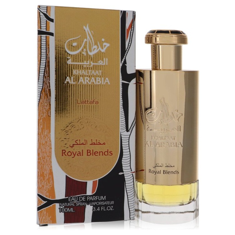 Khaltat Al Arabia by Lattafa For Men Eau De Parfum Spray (Royal Blends) 3.4 oz
