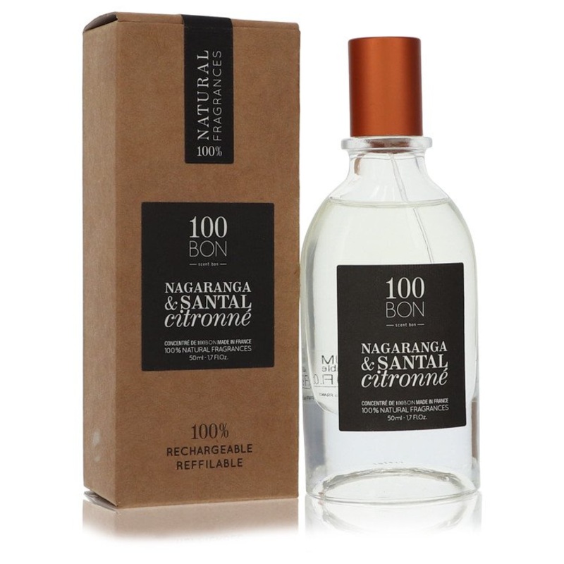 100 Bon Nagaranga & Santal Citronne by 100 Bon Concentree De Parfum Spray (Unisex Refillable) 1.7 oz / 50 ml for Men