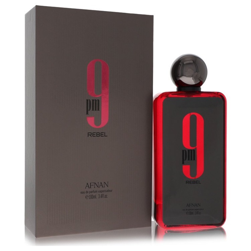Afnan 9Pm Rebel 3.4 Oz Eau De Parfum Spray (Red) By Afnan For Unisex