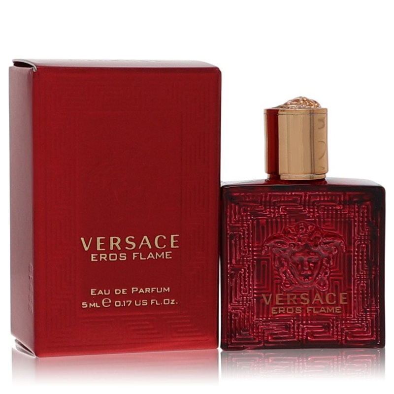 Versace Eros Flame by Versace Mini EDP .17 oz for Men – Premium Designer Fragrance