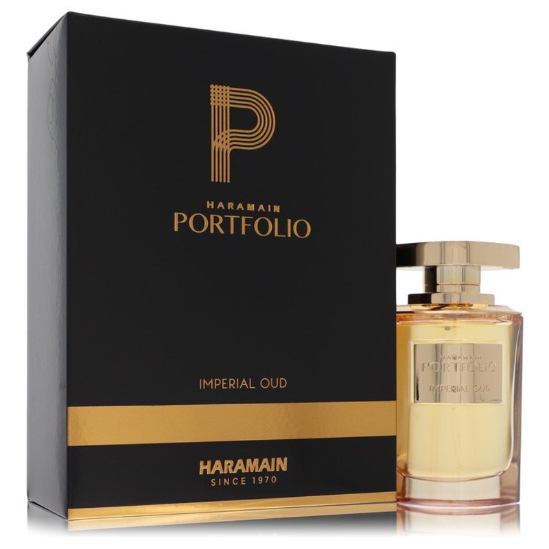 Al Haramain Portfolio Imperial Oud by Al Haramain For Men Eau De Parfum Spray (Unisex) 2.5 oz