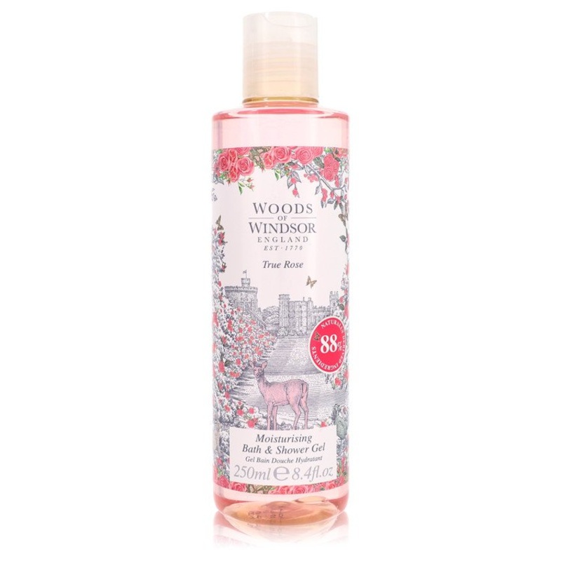 True Rose by Woods of Windsor Shower Gel 8.4 oz / 248 ml for Women