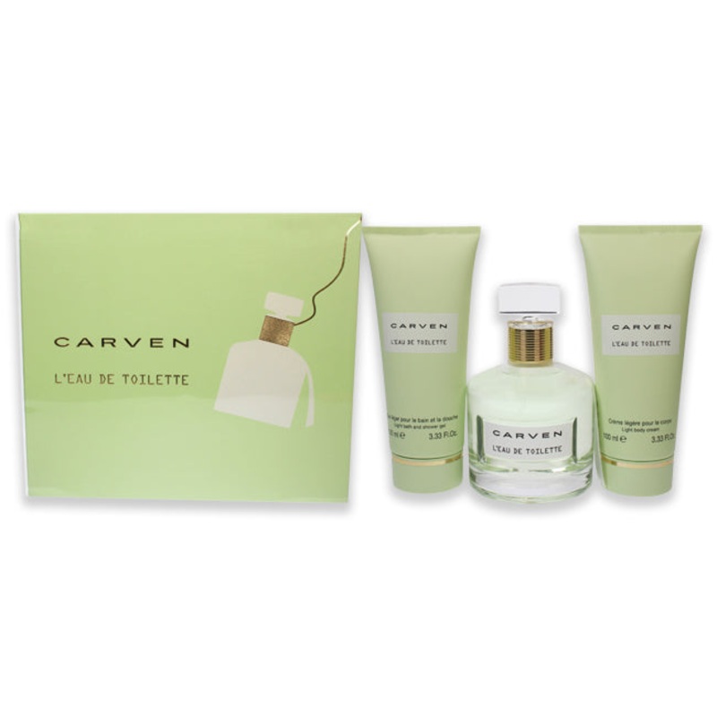 L’Eau De Toilette 3 Pc Gift Set 3.33 oz.
