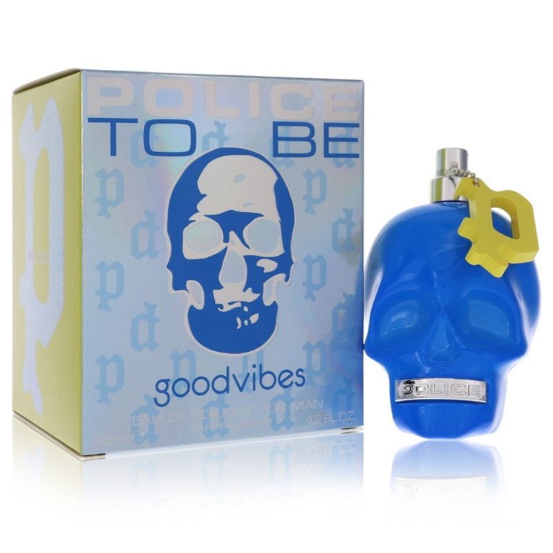 Police To Be Good Vibes by Police Colognes For Men Eau De Toilette Spray 4.2 oz