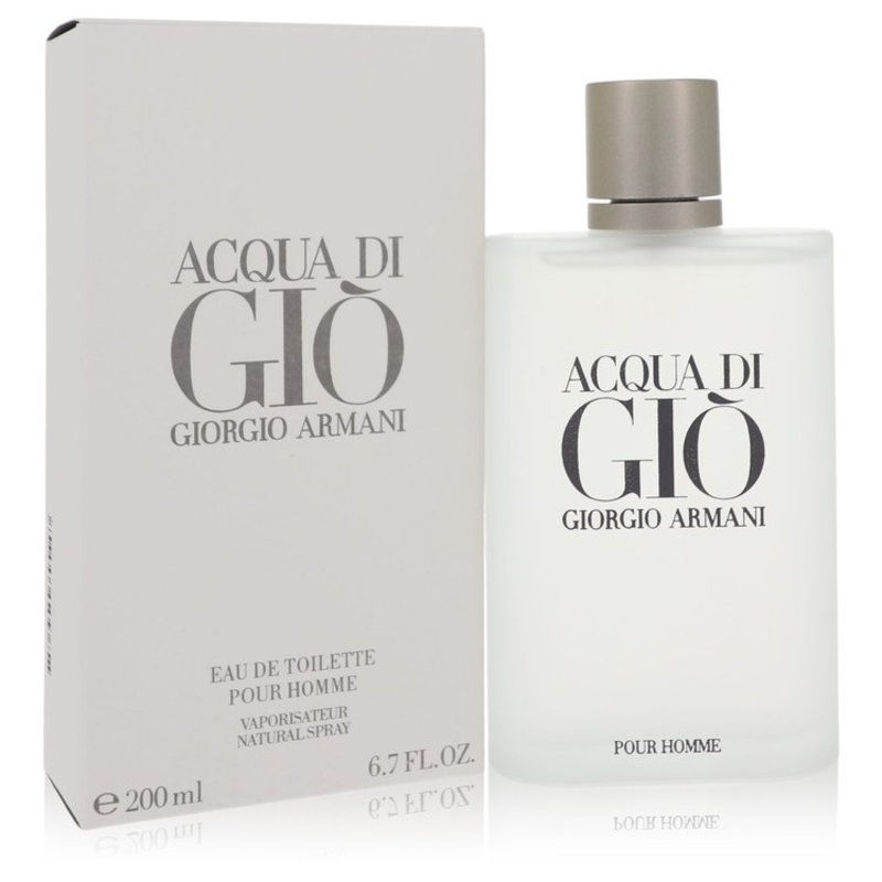 Acqua Di Gio by Giorgio Armani Eau De Toilette Spray 6.7 oz for Men – Premium Designer Fragrance