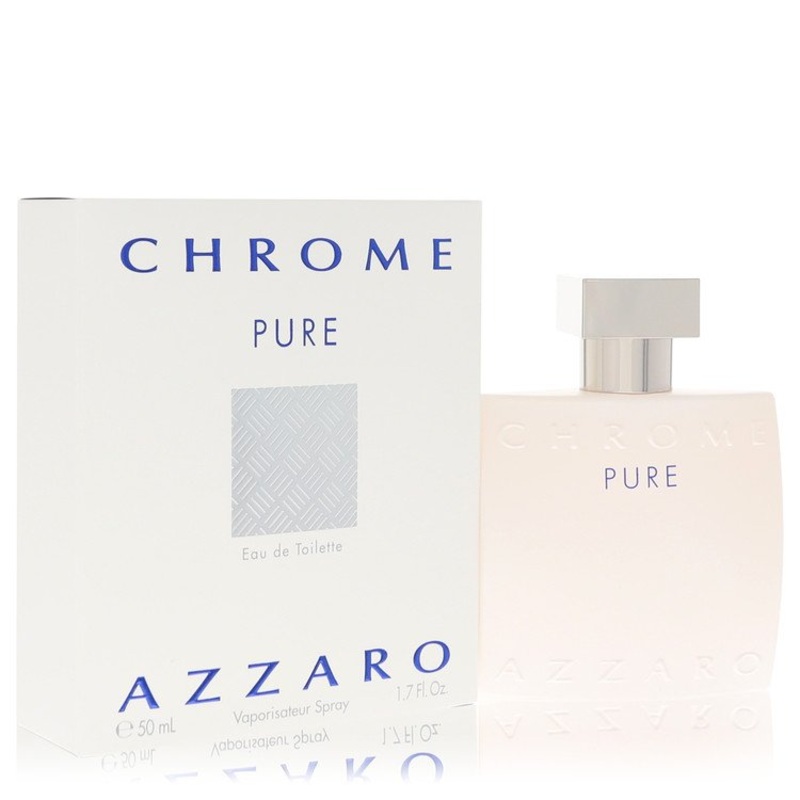 Chrome Pure by Azzaro Eau De Toilette Spray 1.7 oz / 50 ml for Men