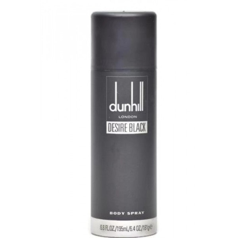 Desire Black Deodorant by Alfred Dunhill 6.6 Oz. Deodorant Spray For Men Spray