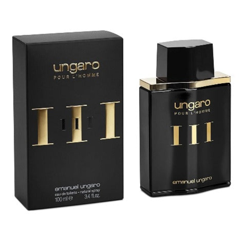 Ungaro Pour L’Homme Iii Eau De Toilette 3.4 Oz