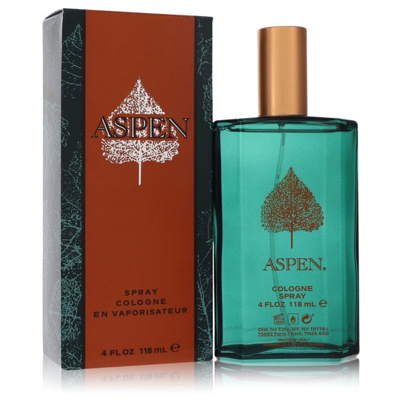 Aspen By Coty 4.0 Oz Eau De Cologne Spray For Men In Box