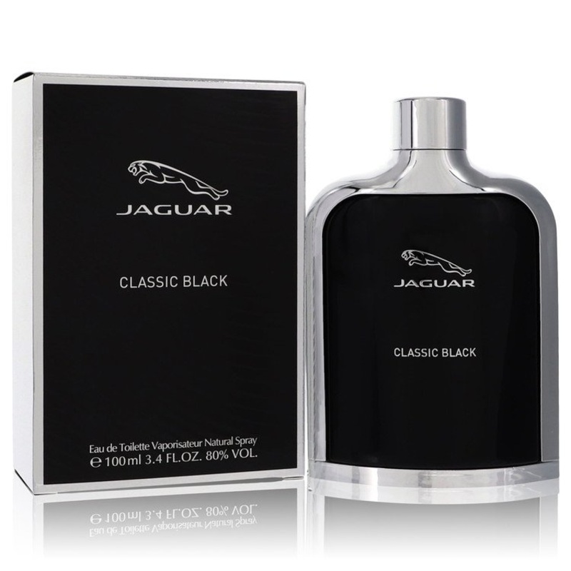 Jaguar Classic Black Eau De Toilette Spray 3.4 Oz by Jaguar for Men