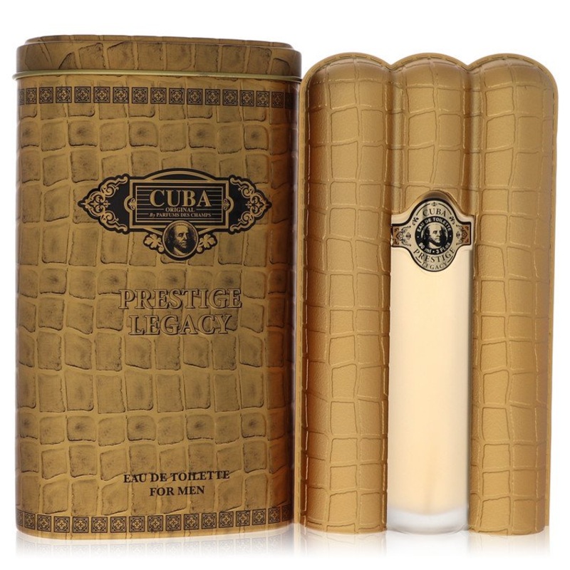 Cuba Prestige Legacy by Cuba For Men Eau De Toilette Spray 3 oz
