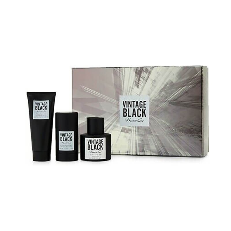 Kenneth Cole Vintage Black 3pc Set 100ml EDT (M)