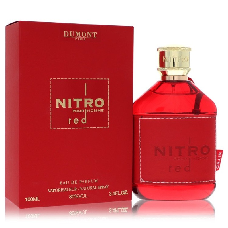 Dumont Nitro Red by Dumont Paris Eau De Parfum Spray 3.4 oz for Men – Premium Designer Fragrance