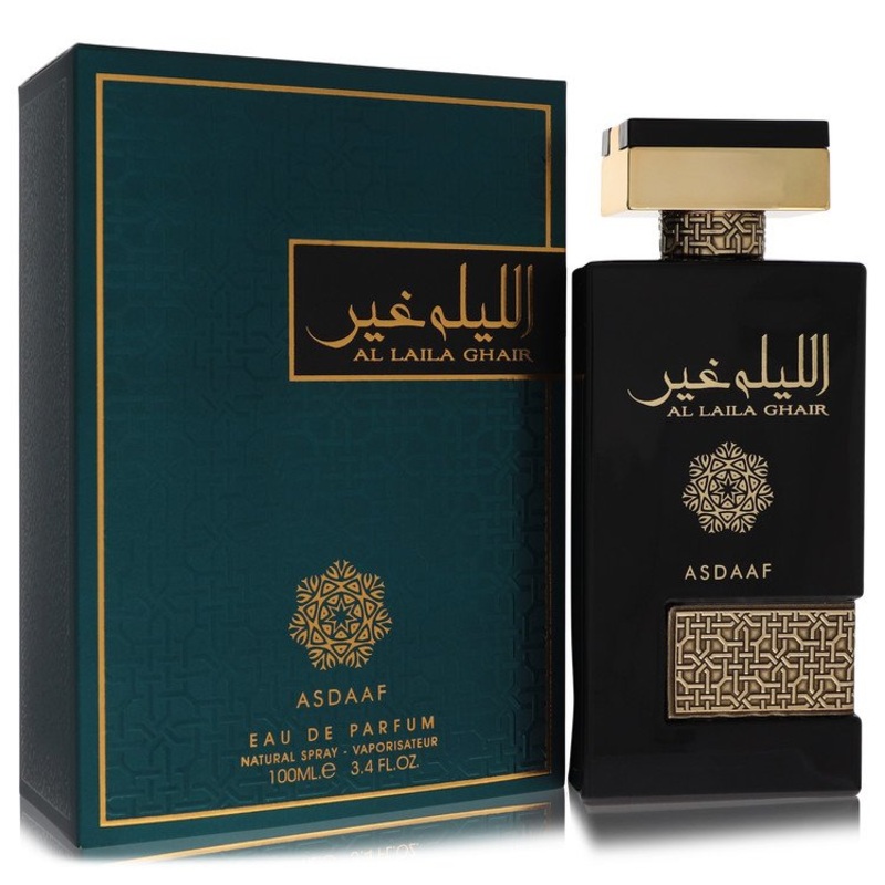 Lattafa Asdaaf Al Laila Ghair by Lattafa Eau De Parfum Spray (Unisex) 3.4 oz for Men – Premium Designer Fragrance