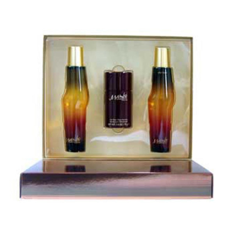 Mambo Gift Set by Liz Claiborne 3 Piece Gift Set: 3.4 Oz Eau De Cologne Spray + 2.5 Oz Body Lotion + 0.5 Oz Miniature Spray. For Men