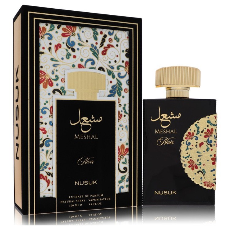 Nusuk Meshal Noir by Nusuk For Men Extrait De Parfum Spray (Unisex) 3.4 oz